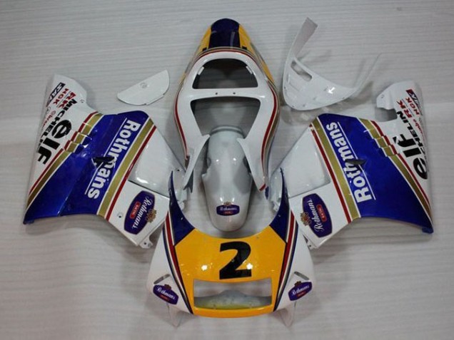 Affordable 1994-1996 White Blue Yellow Honda NSR250 MC28 P4 Motorcycle Fairings Canada Affordable 1994-1996 White Blue Yellow Honda NSR250 MC28 P4 Motorcycle Fairings Canada