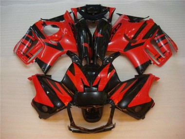 Affordable 1995-1998 Red Honda CBR600 F3 Complete Fairing Kit Canada