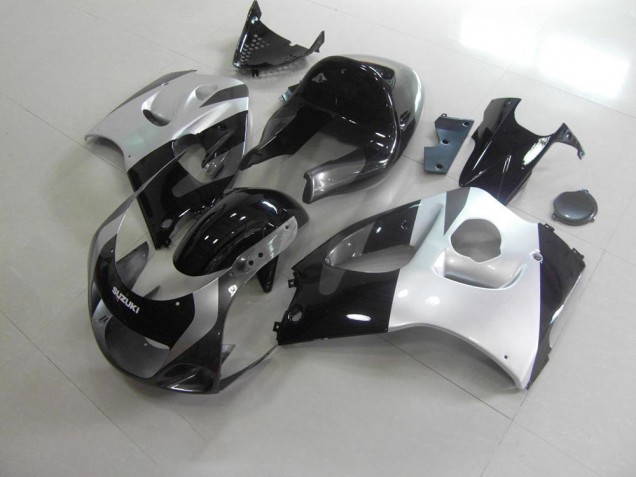 Affordable 1996-2000 Silver Grey No Decals Suzuki GSXR 600 Motorcycle Fairings Canada Affordable 1996-2000 Silver Grey No Decals Suzuki GSXR 600 Motorcycle Fairings Canada