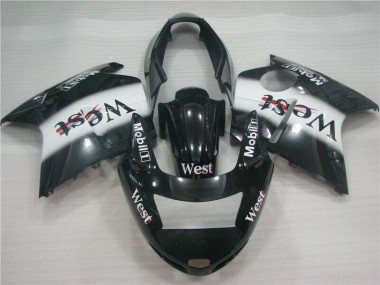 Affordable 1996-2007 Black White Honda CBR1100XX Motorcycle Fairings Canada