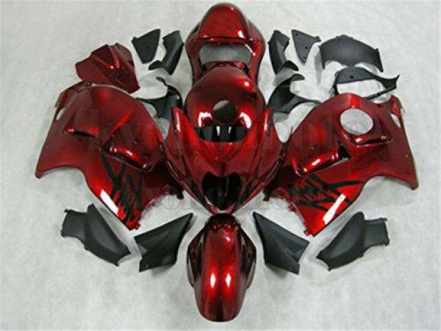 Affordable 1996-2007 Red Black Suzuki GSXR 1300 Hayabusa Motorcycle Fairings Canada Affordable 1996-2007 Red Black Suzuki GSXR 1300 Hayabusa Motorcycle Fairings Canada