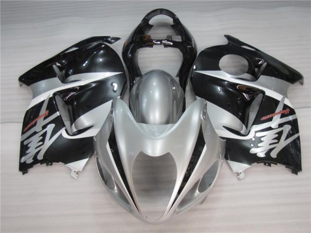 Affordable 1996-2007 Silver Black Suzuki GSXR 1300 Hayabusa Motorcycle Fairings Canada Affordable 1996-2007 Silver Black Suzuki GSXR 1300 Hayabusa Motorcycle Fairings Canada