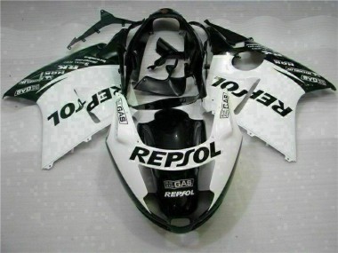 Affordable 1996-2007 White Black Honda CBR1100XX Motorcycle Fairings Canada