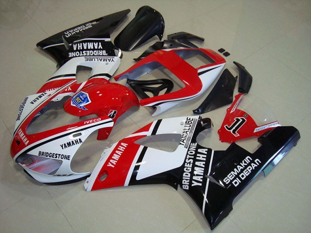 Affordable 1998-1999 Black Red Stickers Yamaha YZF R1 Motorcycle Fairings Canada
