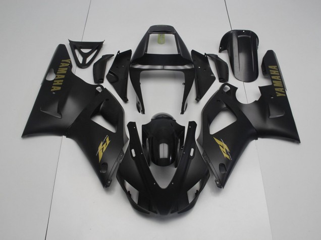 Affordable 1998-1999 Matte Black Yellow Yamaha YZF R1 Motorcycle Fairings Canada Affordable 1998-1999 Matte Black Yellow Yamaha YZF R1 Motorcycle Fairings Canada
