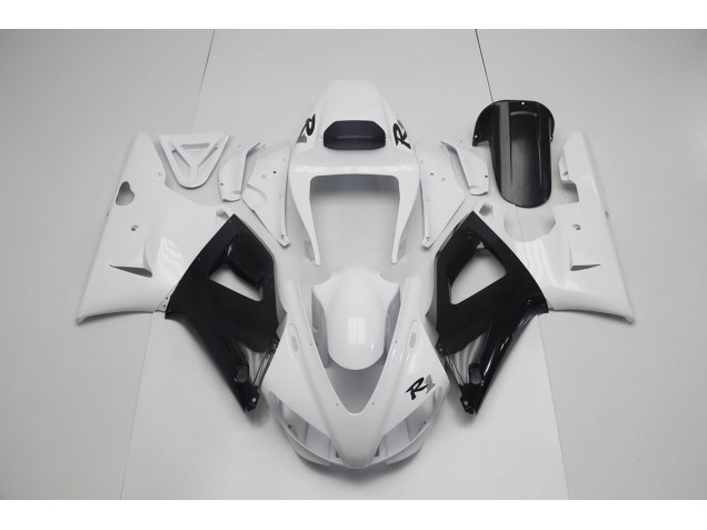 Affordable 1998-1999 Pearl White Black Yamaha YZF R1 Motorcycle Fairings Canada