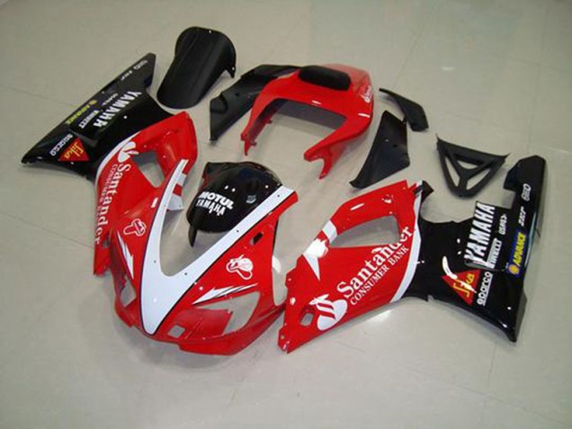 Affordable 1998-1999 Red Black White Yamaha YZF R1 Motorcycle Fairings Canada