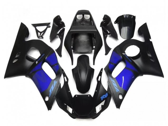 Affordable 1998-2002 Blue Black Yamaha YZF R6 Fairing Kit & Bodywork Canada