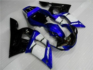 Affordable 1998-2002 Blue Black Yamaha YZF R6 Fairing Kit Canada