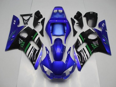 Affordable 1998-2002 Blue Monster Yamaha YZF R6 Motorcycle Fairings Canada