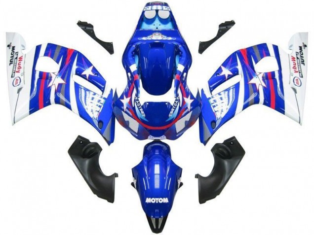 Affordable 1998-2002 Blue White Star Fiat Yamaha YZF R6 Motorcycle Fairings Canada Affordable 1998-2002 Blue White Star Fiat Yamaha YZF R6 Motorcycle Fairings Canada