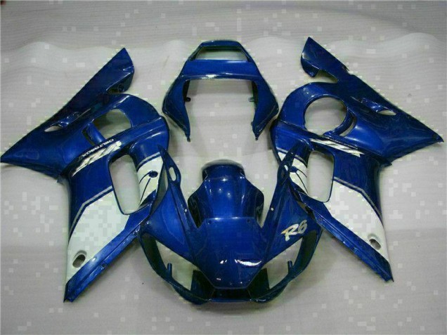 Affordable 1998-2002 Blue Yamaha YZF R6 Motorcycle Fairings Canada Affordable 1998-2002 Blue Yamaha YZF R6 Motorcycle Fairings Canada