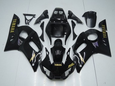 Affordable 1998-2002 Glossy Black Gold Sticker Yamaha YZF R6 Motorcycle Fairings Canada