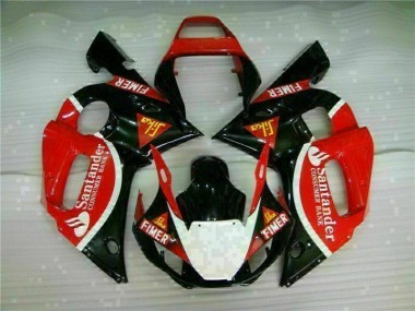 Affordable 1998-2002 Red Black Yamaha YZF R6 Motorcycle Fairings Canada