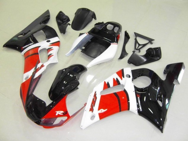 Affordable 1998-2002 Red White Black Yamaha YZF R6 Motorcycle Fairings Canada Affordable 1998-2002 Red White Black Yamaha YZF R6 Motorcycle Fairings Canada