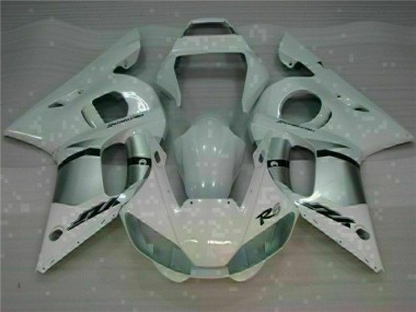 Affordable 1998-2002 White Yamaha YZF R6 Motorcycle Fairings Canada