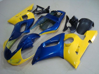 Affordable 1998-2002 Yellow Blue Yamaha YZF R6 Fairing Kit & Bodywork Canada