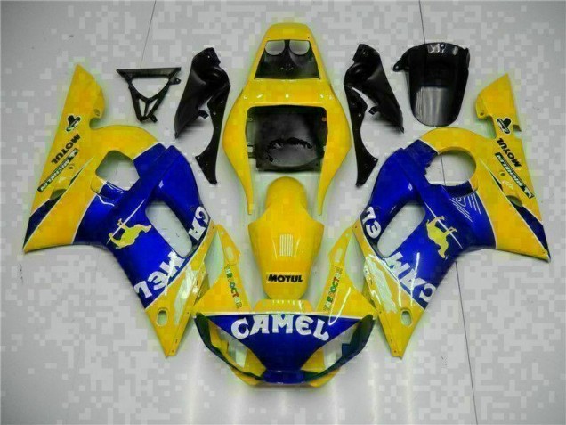Affordable 1998-2002 Yellow Blue Yamaha YZF R6 Motorcycle Fairings & Bodywork Canada Affordable 1998-2002 Yellow Blue Yamaha YZF R6 Motorcycle Fairings & Bodywork Canada
