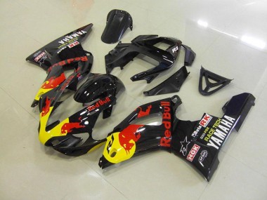 Affordable 2000-2001 Black Red Bull Yamaha YZF R1 Motorcycle Fairings Canada