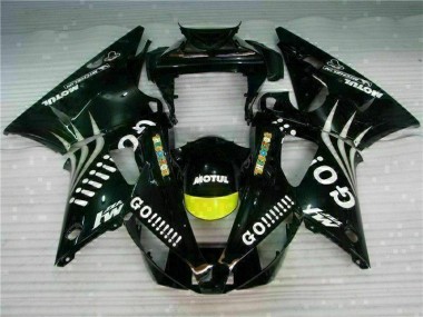Affordable 2000-2001 Black Yamaha YZF R1 Motorcycle Fairings Canada