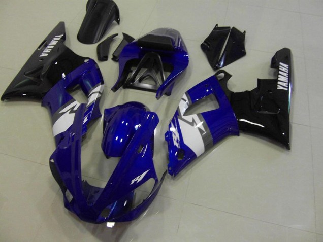 Affordable 2000-2001 Blue Black White Yamaha YZF R1 Motorcycle Fairings Canada Affordable 2000-2001 Blue Black White Yamaha YZF R1 Motorcycle Fairings Canada
