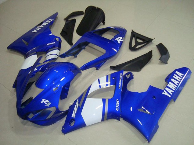 Affordable 2000-2001 Blue White Yamaha YZF R1 Motorcycle Fairings Bodywork Canada Affordable 2000-2001 Blue White Yamaha YZF R1 Motorcycle Fairings Bodywork Canada