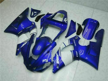 Affordable 2000-2001 Blue Yamaha YZF R1 Complete Fairing Kit Canada