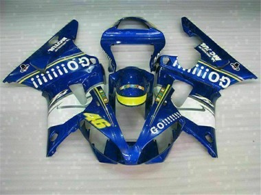 Affordable 2000-2001 Blue Yamaha YZF R1 Motorcycle Fairings & Plastics Canada