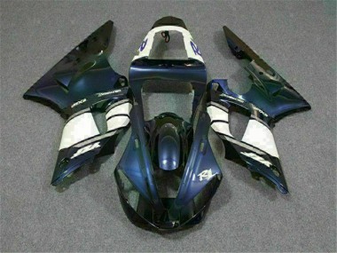 Affordable 2000-2001 Blue Yamaha YZF R1 Injection Motorcycle Fairings Canada