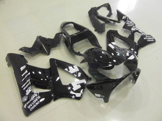 Affordable 2000-2001 Glossy Black with Start Honda CBR900RR 929 Motorcycle Fairings Canada Affordable 2000-2001 Glossy Black with Start Honda CBR900RR 929 Motorcycle Fairings Canada