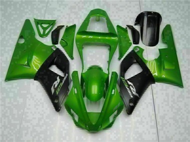 Affordable 2000-2001 Green Yamaha YZF R1 Motorcycle Fairings Canada