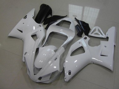 Affordable 2000-2001 Pearl White Yamaha YZF R1 Motorcycle Fairings Canada