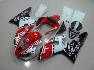 Affordable 2000-2001 Red Glossy Black Yamaha YZF R1 Motorcycle Fairings Canada