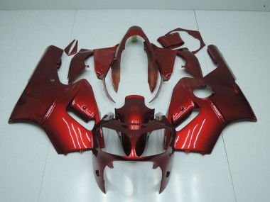 Affordable 2000-2001 Red Kawasaki Ninja ZX12R Motorcycle Fairings Canada