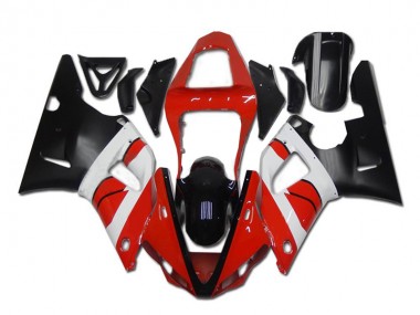 Affordable 2000-2001 Red White Black Yamaha YZF R1 Motorcycle Fairings Canada