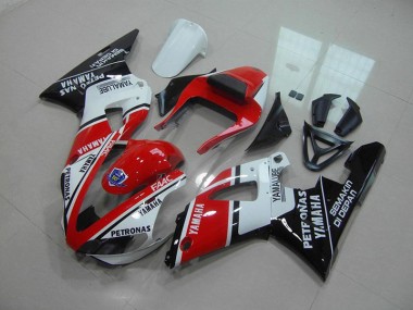 Affordable 2000-2001 Red White Yamalube Yamaha YZF R1 Motorcycle Fairings Canada