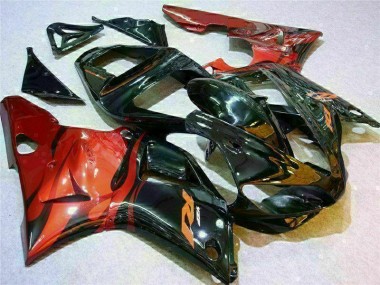 Affordable 2000-2001 Red Yamaha YZF R1 Fairing Kit Canada