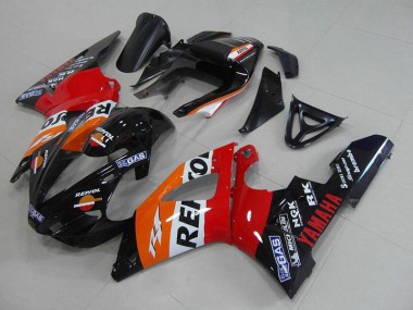 Affordable 2000-2001 Repsol Yamaha YZF R1 Full Fairing Kit Canada