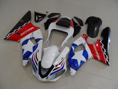 Affordable 2000-2001 Star Flag Yamaha YZF R1 Motorcycle Fairings Canada