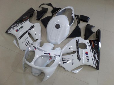 Affordable 2000-2001 White Kawasaki Ninja ZX12R Motorcycle Fairings Canada
