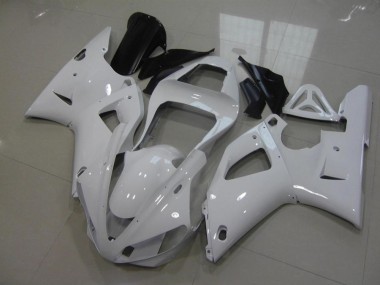 Affordable 2000-2001 White No Decals Yamaha YZF R1 Motorcycle Fairings Canada