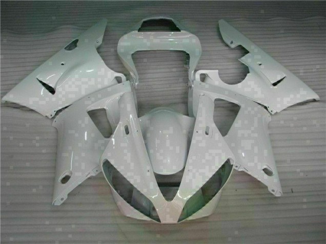 Affordable 2000-2001 White Yamaha YZF R1 Motorcycle Fairings Canada Affordable 2000-2001 White Yamaha YZF R1 Motorcycle Fairings Canada