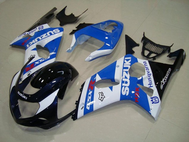 Affordable 2000-2002 Blakc Blue White Suzuki GSXR 1000 Motorcycle Fairings Canada Affordable 2000-2002 Blakc Blue White Suzuki GSXR 1000 Motorcycle Fairings Canada