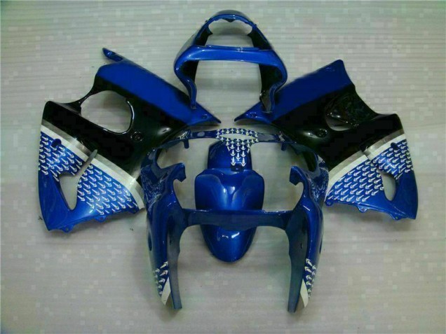 Affordable 2000-2002 Blue Kawasaki Ninja ZX6R Motorcycle Fairings Canada Affordable 2000-2002 Blue Kawasaki Ninja ZX6R Motorcycle Fairings Canada