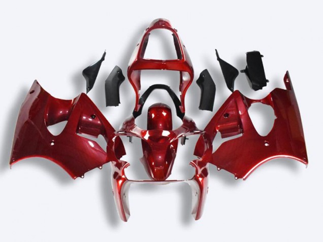 Affordable 2000-2002 Red Kawasaki Ninja ZX6R Injection Fairing Kit Canada Affordable 2000-2002 Red Kawasaki Ninja ZX6R Injection Fairing Kit Canada
