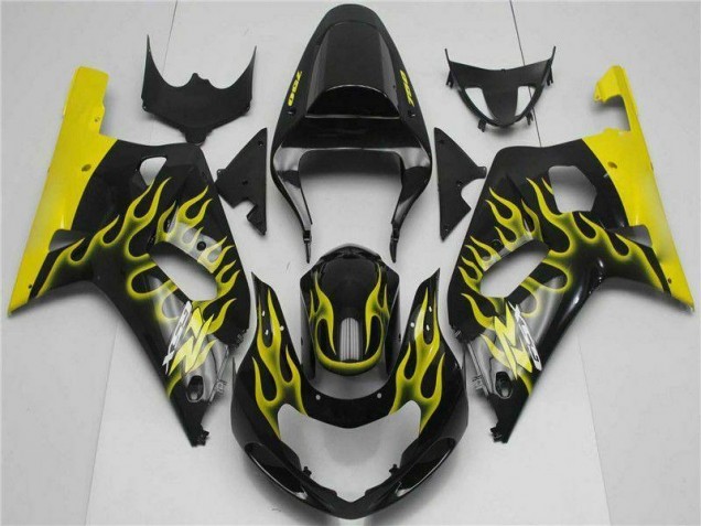 Affordable 2001-2003 Black Suzuki GSXR 600/750 Motorcycle Fairings Canada Affordable 2001-2003 Black Suzuki GSXR 600/750 Motorcycle Fairings Canada