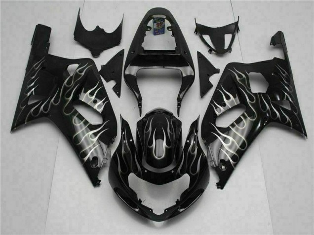 Affordable 2001-2003 Black Suzuki GSXR 600/750 Plastics Fairing Kits Canada Affordable 2001-2003 Black Suzuki GSXR 600/750 Plastics Fairing Kits Canada