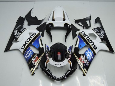 Affordable 2001-2003 Black White Blue Viru Suzuki GSXR750 Motorcycle Fairings Canada