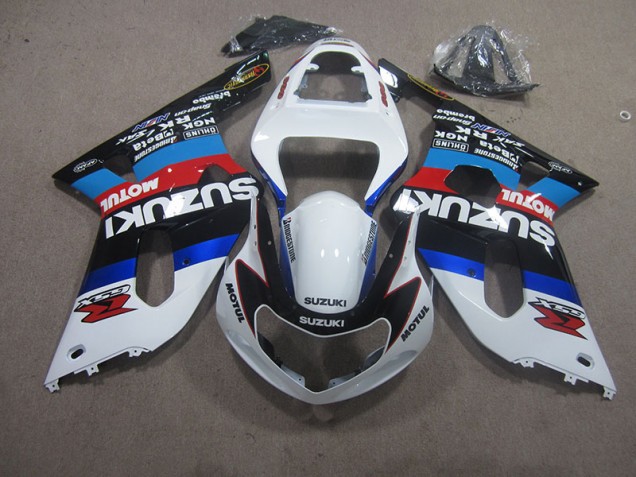 Affordable 2001-2003 Lucky Strike Suzuki GSXR600 Motorcycle Fairings Canada Affordable 2001-2003 Lucky Strike Suzuki GSXR600 Motorcycle Fairings Canada