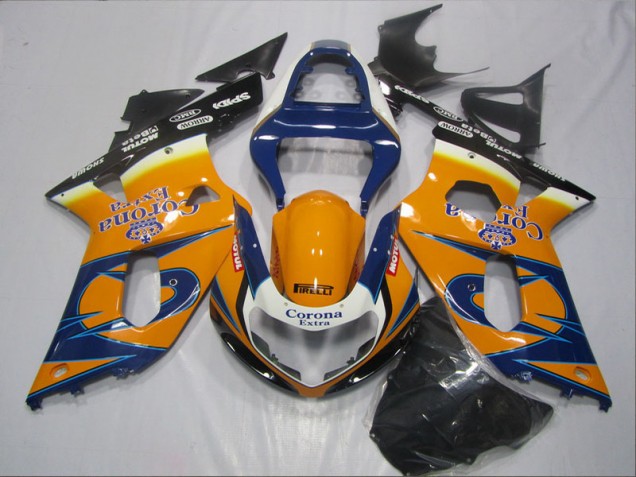 Affordable 2001-2003 Movistar Suzuki GSXR600 ABS Motorcycle Fairings Canada
